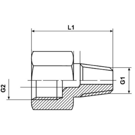 Embout Buccal Pour Pistolet à Graisse Manuel M10 X 1 - Compatible Würth Lube-Shuttle - 0986003