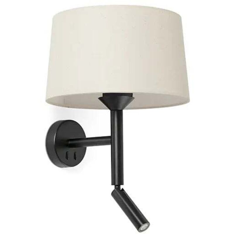 Applique Lettura FIRENZE Oro Opaco Con E27 E Led Interni, IP20, Schermo Bianco