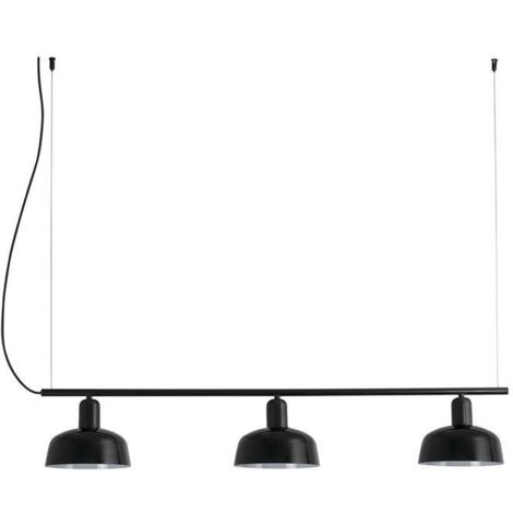 TATAWIN LINEAL S Lampada sospensione lineare nera (1/5)