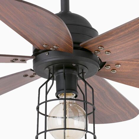 Ventilatore da soffitto con luce Chicago 33703