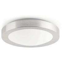 Logos-1 Lampada Plafoniera Grigio 1 X E27 20W Marca Faro