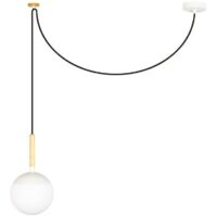 Mine Pc Lampada Sospensione Bianca Marca Faro