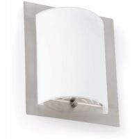 Diula-1 Lampada Da Parete Nichel Opaco 1 X E27 60W Marca Faro