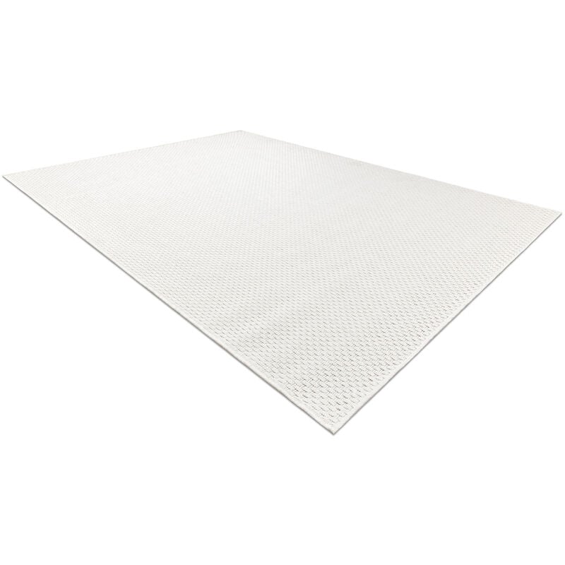 Teppich TIMO 6272 SISAL draussen weiß white 120x170 cm