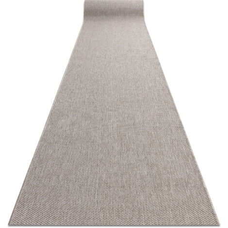Läufer SIZAL FLOORLUX Modell 20212 Black / Coffe 120 Cm Beige 120x330 Cm