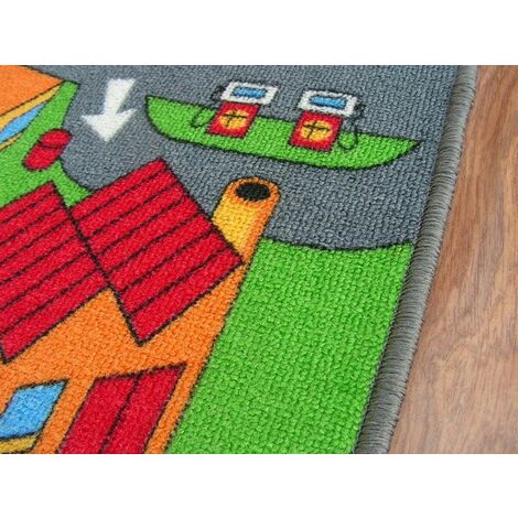 Teppich LITTLE VILLAGE multicolour 150x300 cm