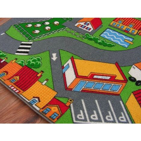 Teppich LITTLE VILLAGE multicolour 150x300 cm
