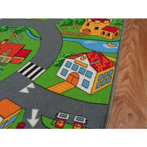 Teppich LITTLE VILLAGE multicolour 150x300 cm