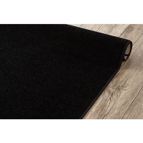 Teppich - Teppichboden TRENDY 159 schwarz black 400x500 cm