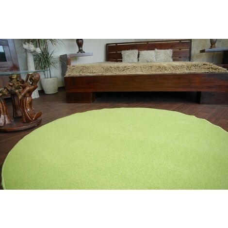 Teppich rund ETON grün green rund 100 cm