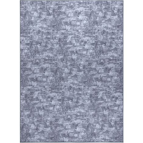Teppich Teppichboden SOLID grau 90 BETON gray 200x450 cm