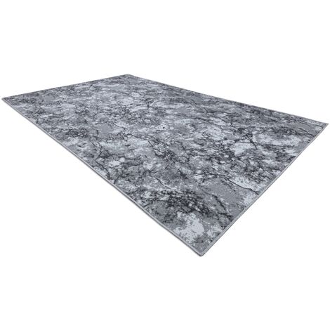 Antirutsch Teppich Teppichboden MARBLE Marmor Stein grau gray 100x350 cm