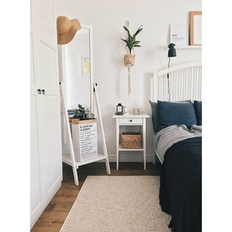 Teppich Teppichboden CASABLANCA creme white 100x250 cm