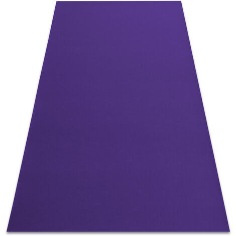 Teppich Antirutsch RUMBA 1385 einfarbig violett purple 130x200 cm
