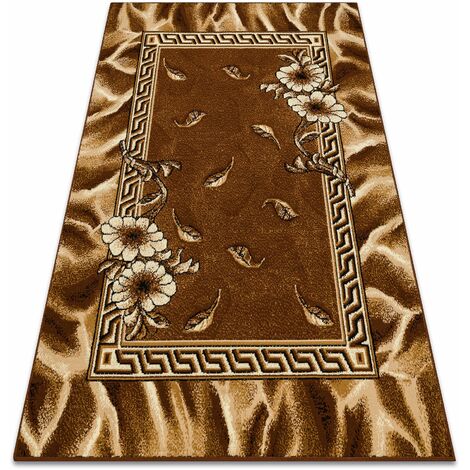 Teppich BCF Morad TRIO Klassisches Blumen, Blätter - braun brown 140x200 cm (1/5)