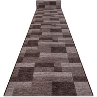 Läufer Antirutsch ICONA braun 67cm brown 67x570 cm