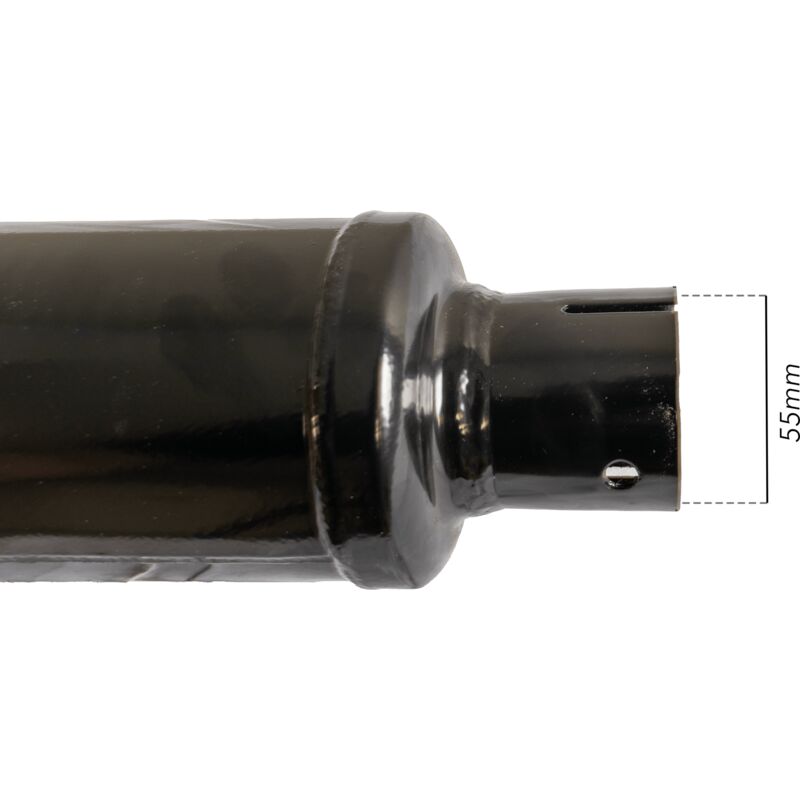 Silenziatore Di Scarico In Carbonio Mulcort - Coda Esagonale Inclinata, Universale Per Moto E ATV - Foto 4