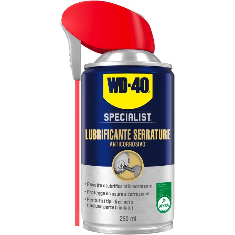 WD-40 Specialist Lubrificante per catena bici spray, 250 ml, colore  trasparente