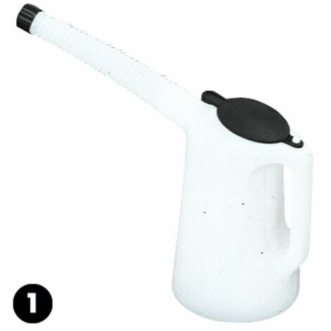 Brocca in polietilene 1 lt con coperchio