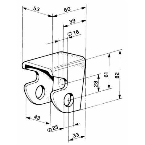 Staffa Supporto Per Faretra Tight Spot – Punto Stretto Per Arcieri Esigenti – Modello TSQ5/7TSB Nero