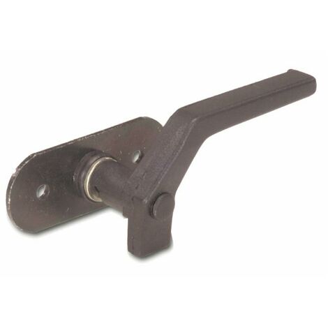 Manigli chiusura finestrino sinistra con flangia di fissaggio zincata (1/2)
