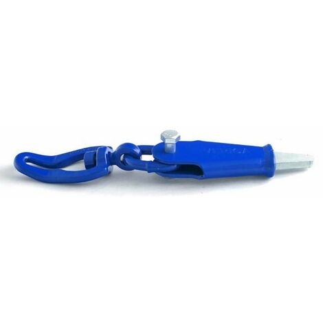 Capocorda girevole G100 per fune con gancio girevole per attacco catena Ø 8/10mm