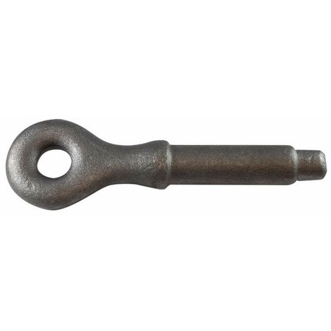 Occhione di aggancio per timoni di rimorchi in metallo grezzo Ø esterno 84mm Ø foro interno 30mm (1/3)