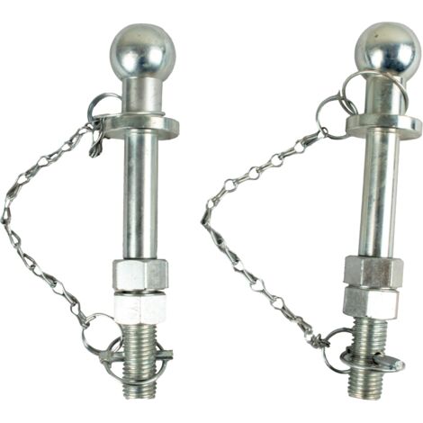 Gancio Traino 1 Pollice PERNO GANCIO TRAINO A SFERA Per RIMORCHIO D.50mm Universale Non Sfera Gancio Traino