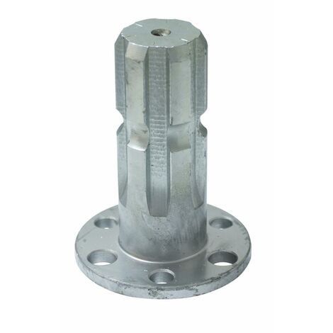 Albero scanalato per pompe con profilo 1”3/8 Z6 e flangia Ø 70mm