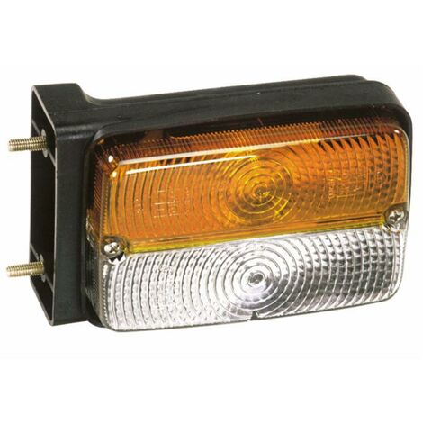 Fanale direzione posizione dx 120x80mm con attacco laterale