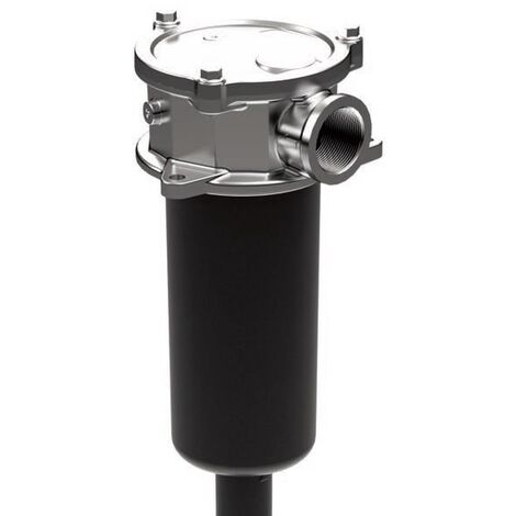 Filtro oleodinamico semi immerso sul ritorno con attacco filettato 3/4" filtrazione 90µ