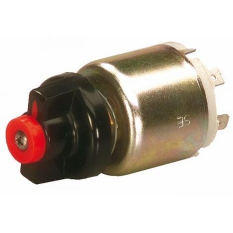 Commutatore luci 12V 4 posizioni con avvisatore acustico dima 40mm (1/5)