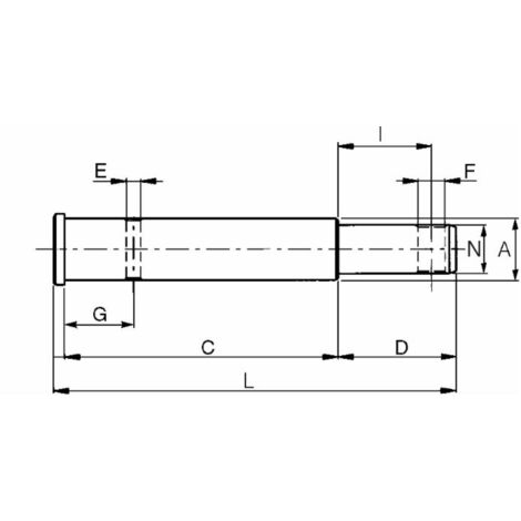 PERNO AD OCCHIO FILETTO M20x2,5 Mm. PER CATENE SOLLEVATORE: CERMAG - Foto 12