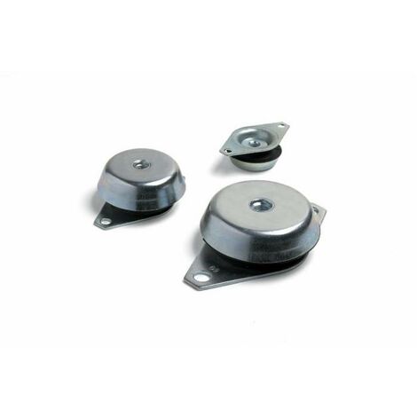 8 Piedini In Gomma Antivibranti Con Viti 30x20mm - Supporti Per Altoparlanti, Amplificatori Chitarra E Subwoofer Auto