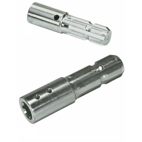 Riduzione per presa di forza con profilo esterno 1"3/8 interno 26x32x6mm con 6 cave e lunghezza 145mm