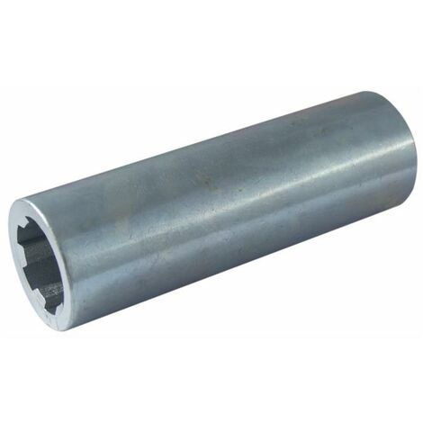 Bussola scanalata di 15cm con Ø 48mm e profilo 1"3/8 Z6
