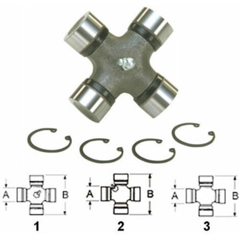 Crociera per cardano 27x70mm cat. 3 adattabile By-Py e Walterscheid