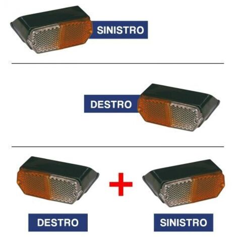 Fanale direzione-posizione dx 144,2x64mm (1/2)