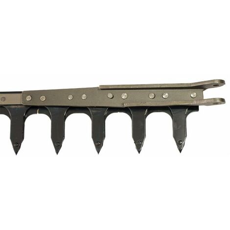 Dentiera 12 denti a testa tranciata lunghezza 1,82 mt adattabile a Gribaldi e amp, Salvia Superior 72 (1/4)