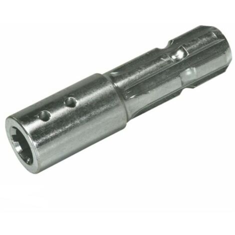 Riduzione per presa di forza con profilo interno 21X25X5 mm lunghezza 140 mm (1/2)