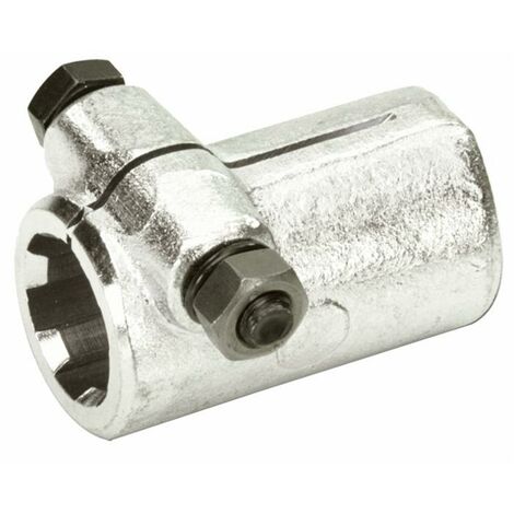 Bussola scanalata con bullone e profilo interno 1"3/8 con 6 scanalature e lunghezza 80mm (1/2)