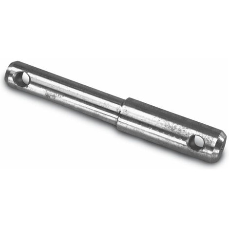 Perno doppio a saldare corpo ø 22-28mm e fori ø 12mm