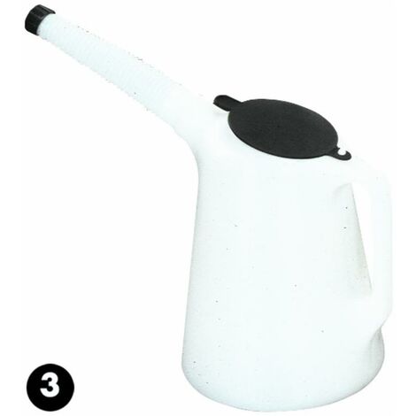 Brocca in polietilene per travaso da 5L con coperchio