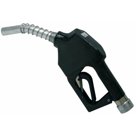 Pistola per travaso carburante con blocco del flusso