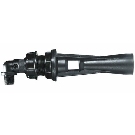 Agitatore idraulico ispezionabile con ugello Ø 1,5mm e raccordo curvo 90° (1/2)