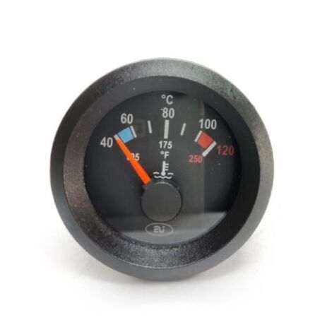 Indicatore temperatura acqua analogico 40-120° da 12V (1/5)