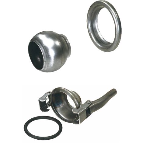 Gancio A Sfera WINTERHOFF WW8-Y Per Rimorchio Da 800 Kg Con Timone A V