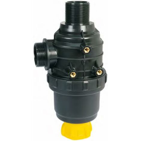 Filtro di aspirazione con valvola G 1 1/2 32 Mesh
