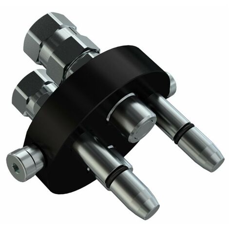 Piastra multiconnessione parte mobile da 3/8" filetto 1/2” 2 linee Faster