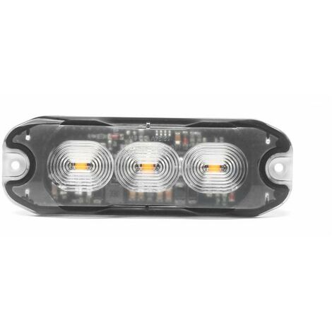 Luce di segnalazione Flash 3LED Arancione (1/2)